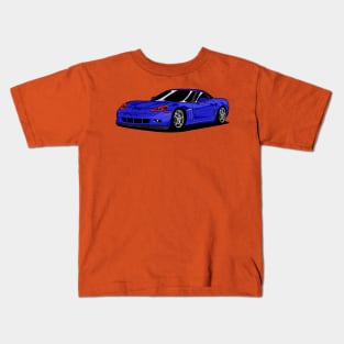 C6 Corve - Muscle Car Kids T-Shirt